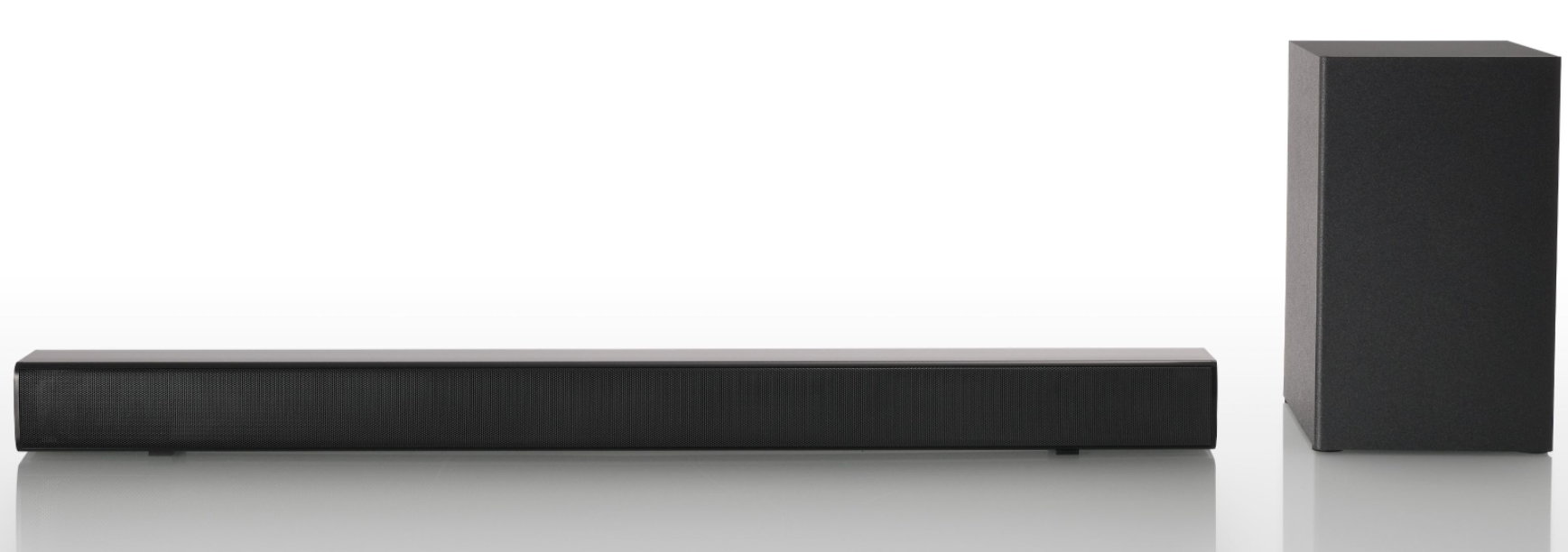 Panasonic HTB150, a sound bar with a subwoofer and a contained price 29