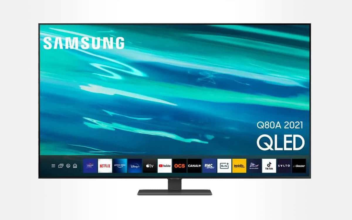 Qled TV Samsung QE55 Q80a
