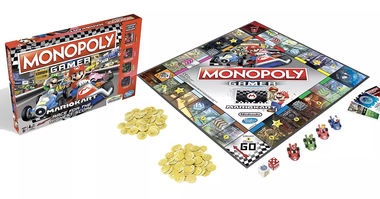monopoly mario kart
