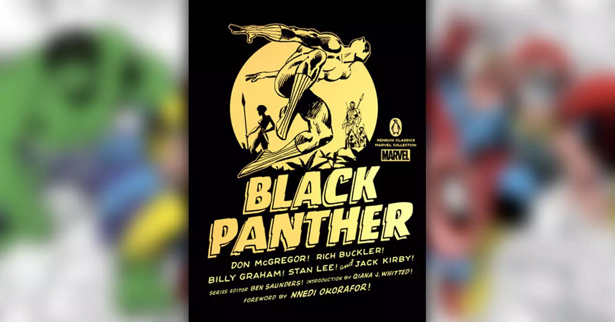 Classic comic Black Panther.