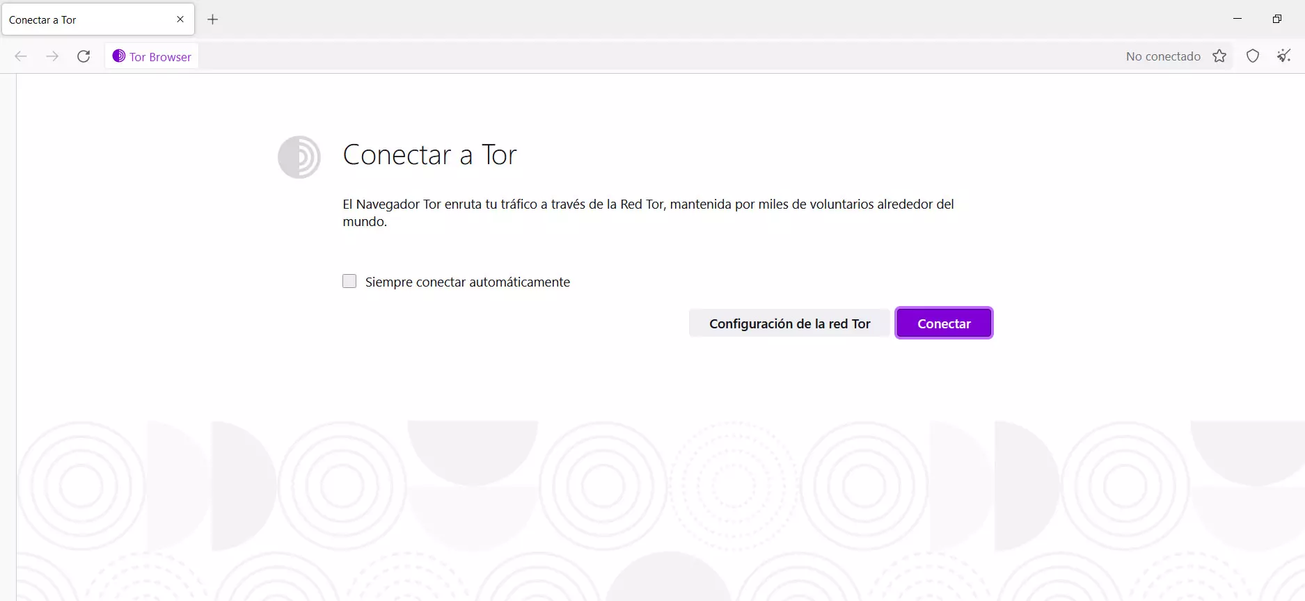 Connect to Tor