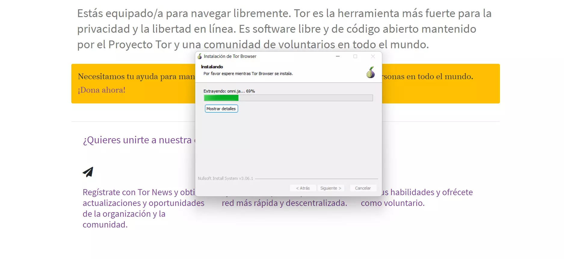 Tor Installation