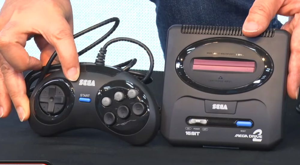 Mega Drive Mini 2 shown at the official presentation