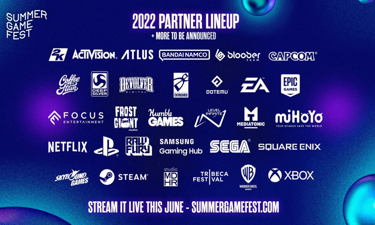 Summer Game Fest 2022 participants