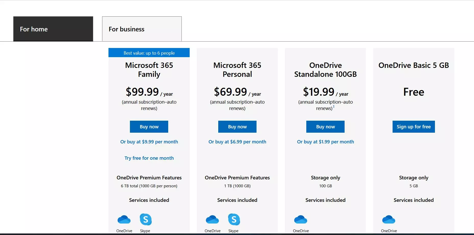 Hire OneDrive