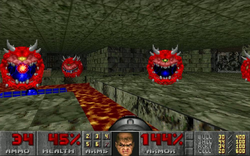 Cacodemon, possibly Doom's most recognizable enemy