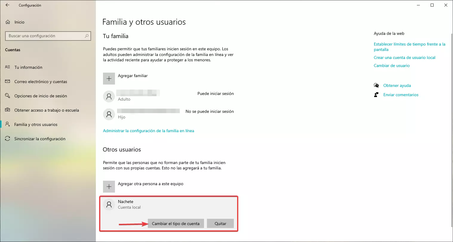 Windows 10 standard user account