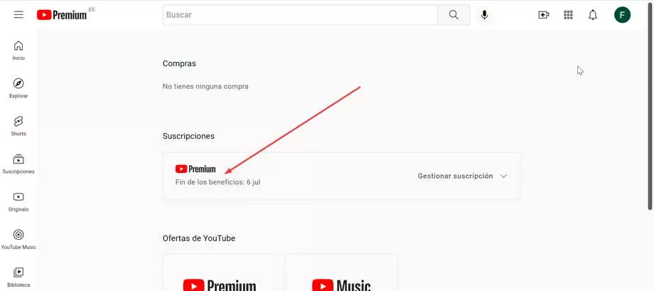 YouTube Premium end of benefits