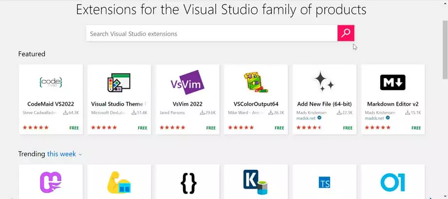 Visual Studio extensions