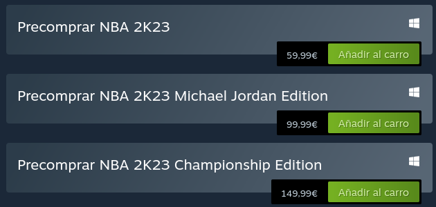 NBA 2K23 Price on Steam