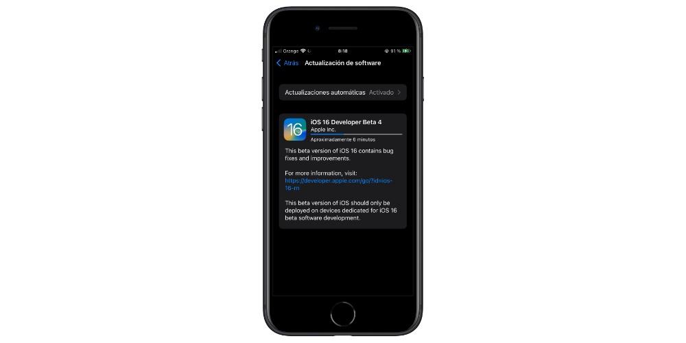 iOS 16 Beta