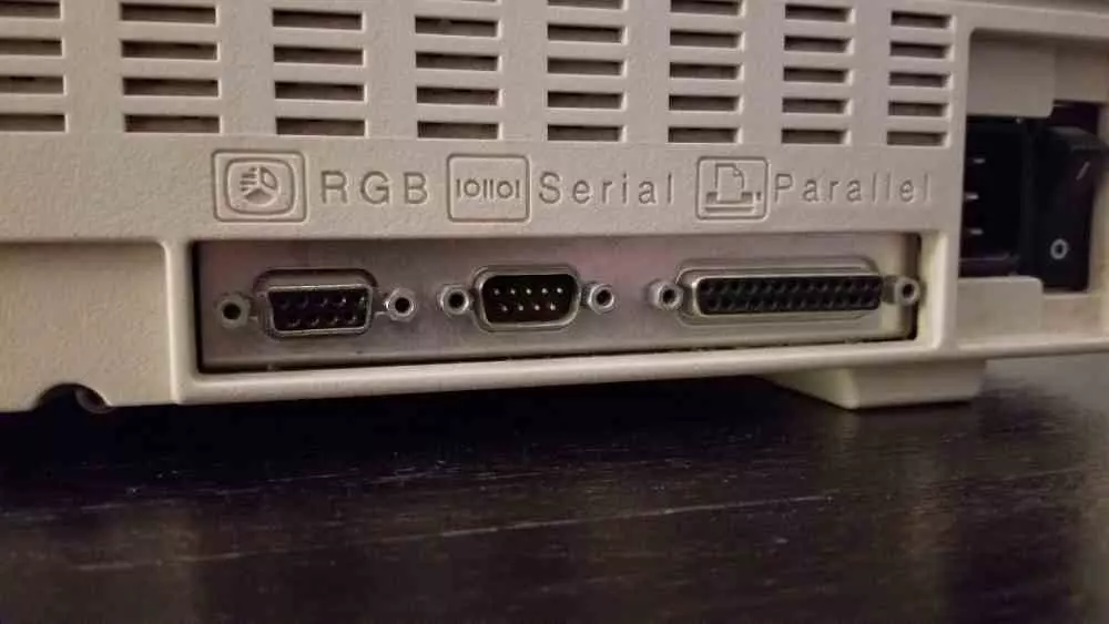 Old Computer RGB and Parallel Serial Port