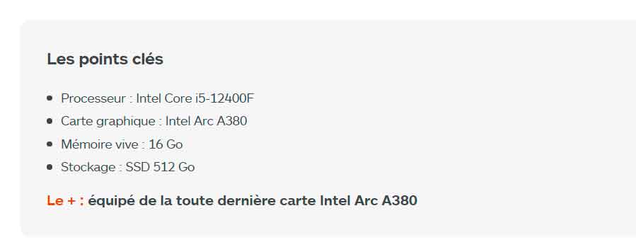 Acer also joins the teams with Intel Arc A380 and A310