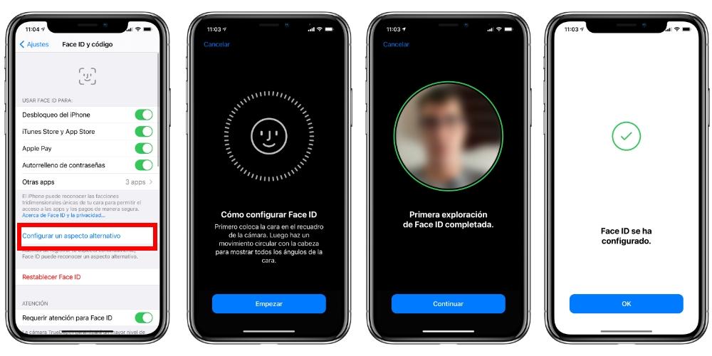 Add more Face ID faces