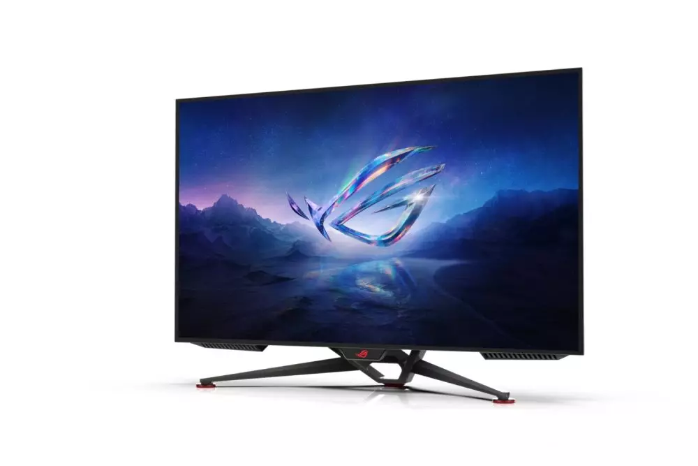 Huge 42-inch gaming monitor with 4K resolution