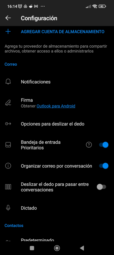 'Focused Inbox' feature of Outlook Android app