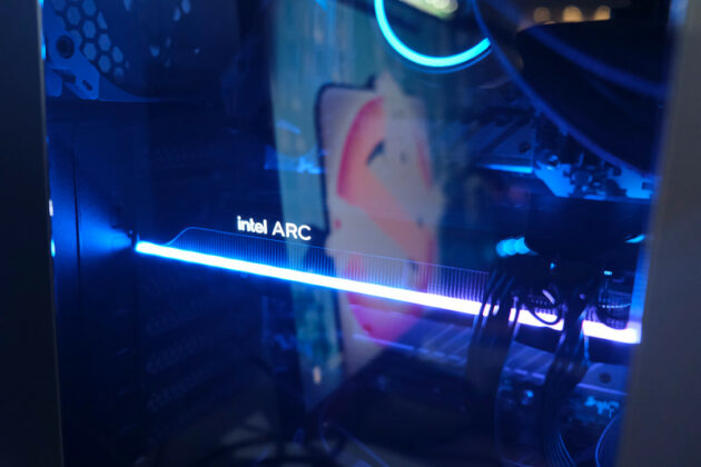 Limited edition Intel Arc A770 graphics