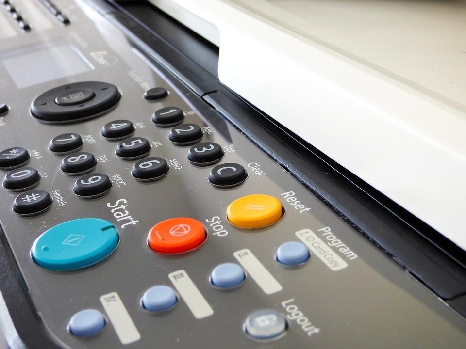 printer control panel
