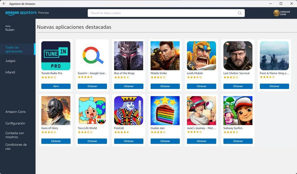 Amazon App Store Featured