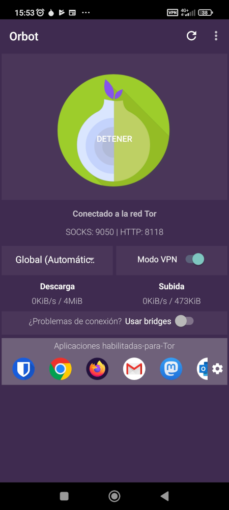 Orbot Proxy with Tor for Android
