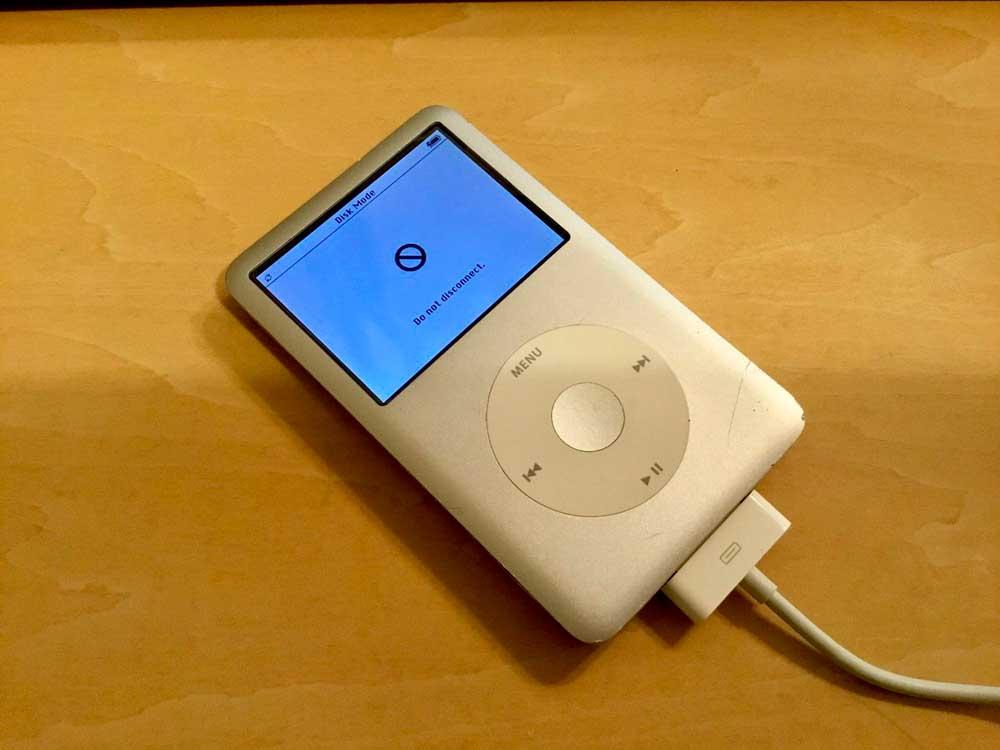 iPod Disk Mode Portable Music Player