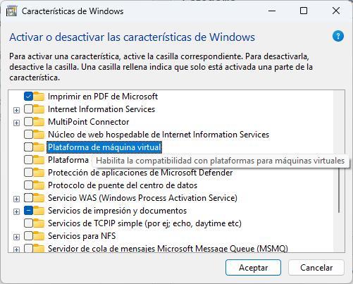 Disable virtualization Windows 11