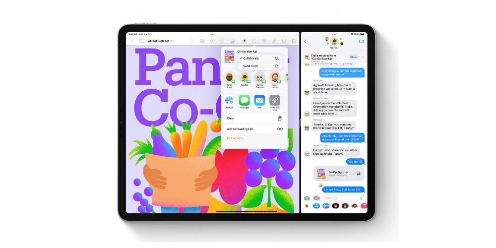 Collaboration on iPad