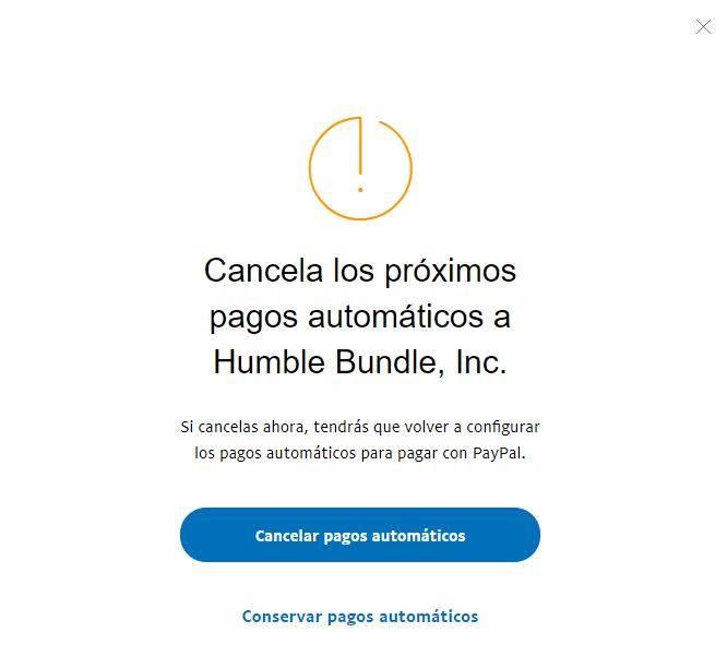 PayPal - Cancel Automatic Payments 5
