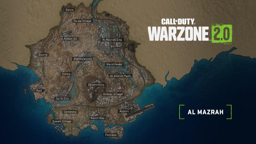COD warzone 2 map