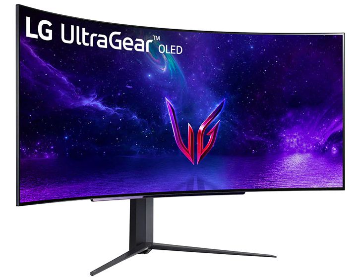 LG UltraGear OLED Curved Gaming Monitor WQHD