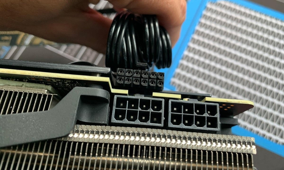 12-pin connector used by the NVIDIA RTX 4090