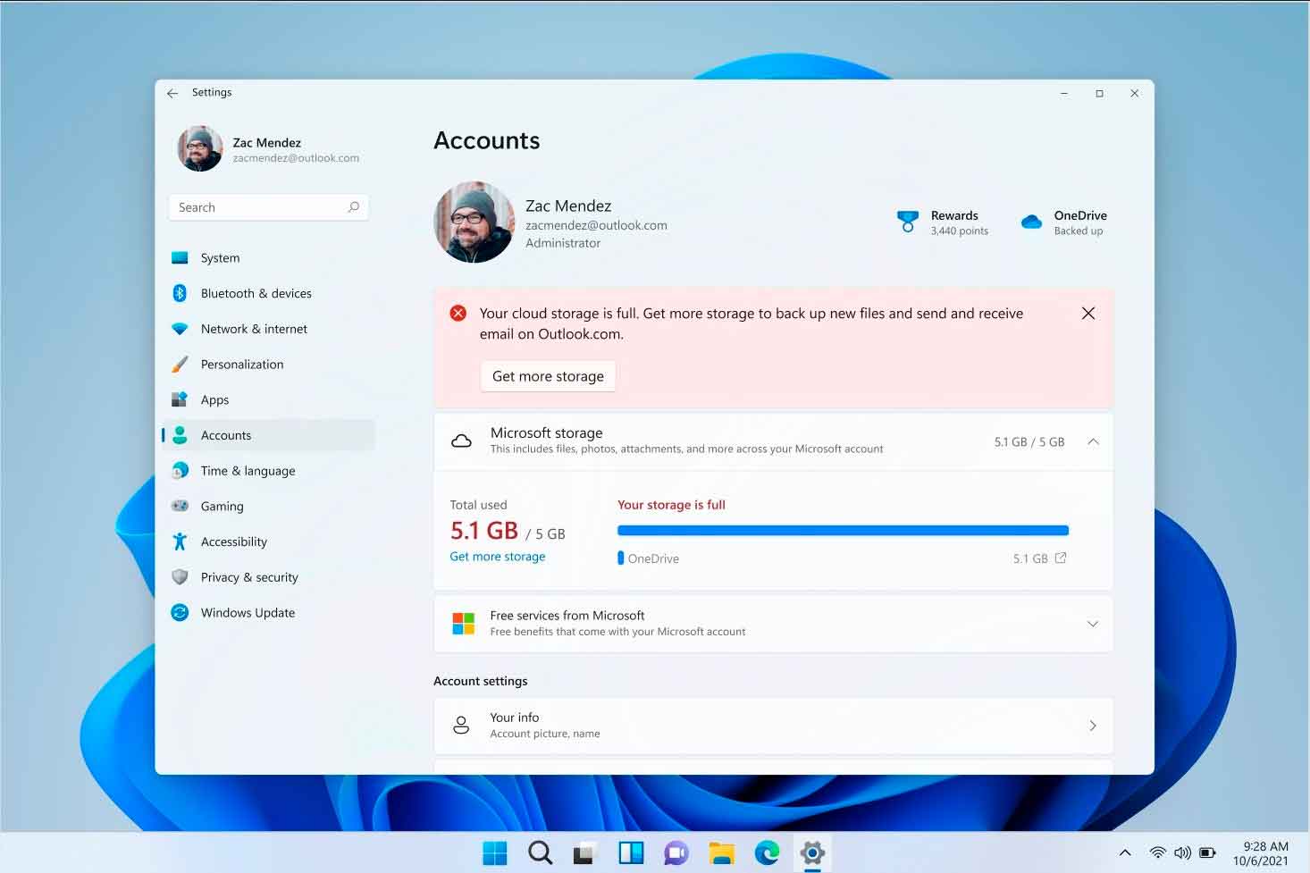 Windows 11 improves OneDrive integration