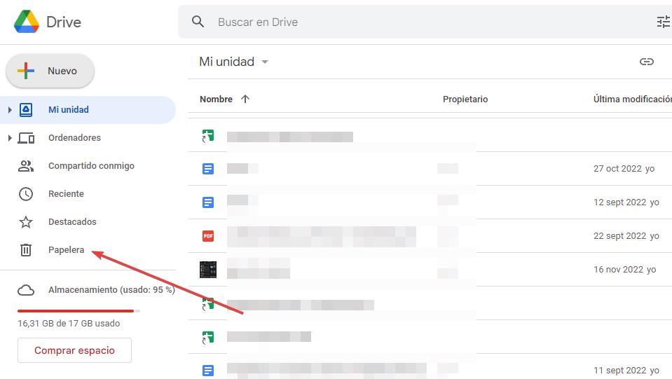 Recover deleted Google Drive files