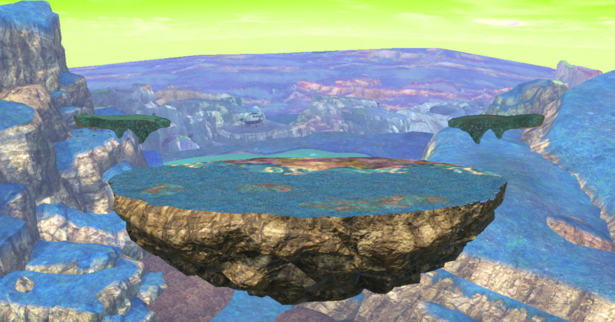 Super Smash Bros Mod Planet Namek