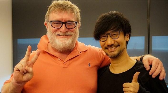 Kojima and Gabe Newell.