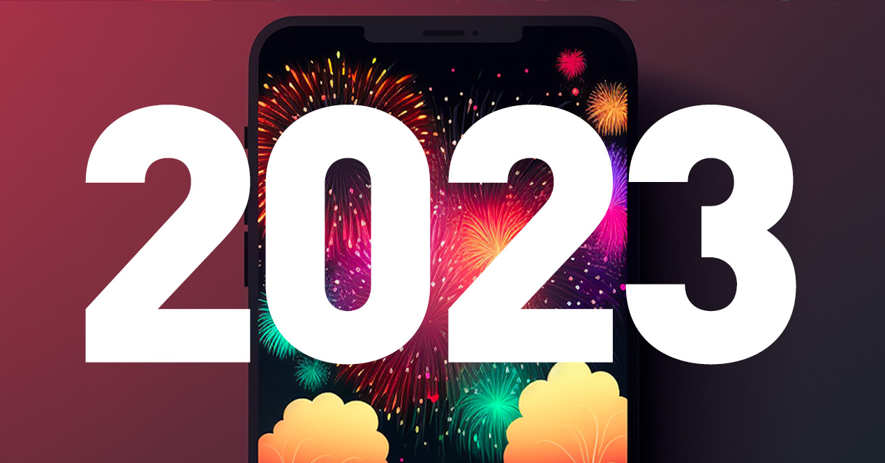Happy 2023 with Apps.  Applications to congratulate new year and end of the year.