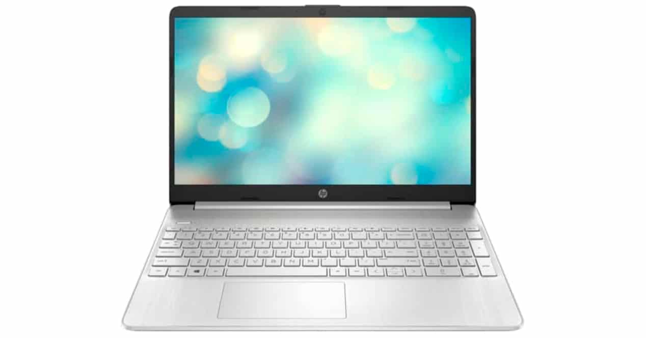 The HP 15s-fq2172ns Laptop in Silver Gray