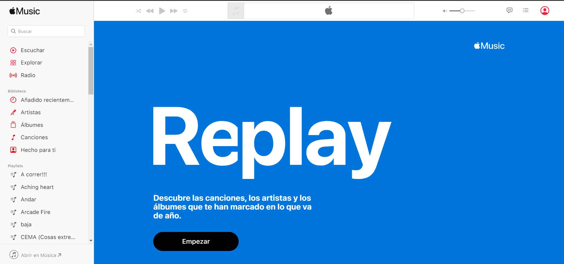 Apple Music already offers you your Replay 2023