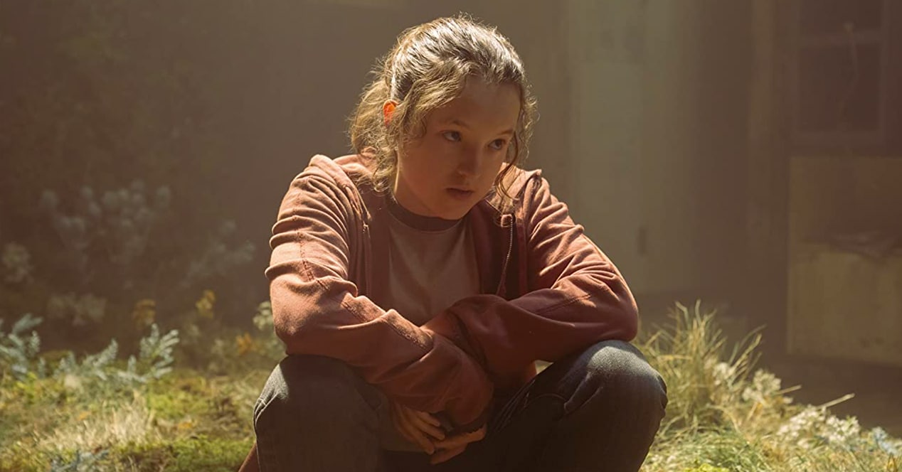 Ellie in a scene from the series The Last of Us