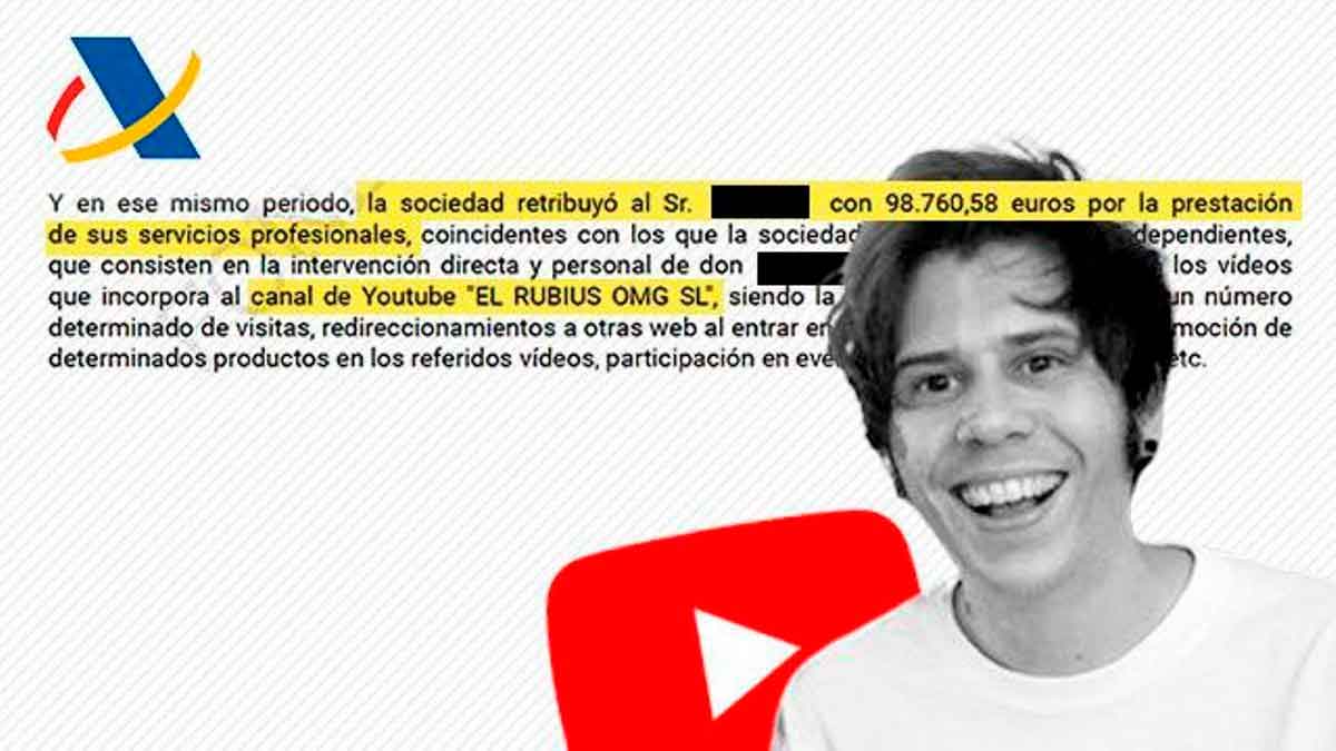 The Rubius will have to pay 73,000 euros to the Tax Agency