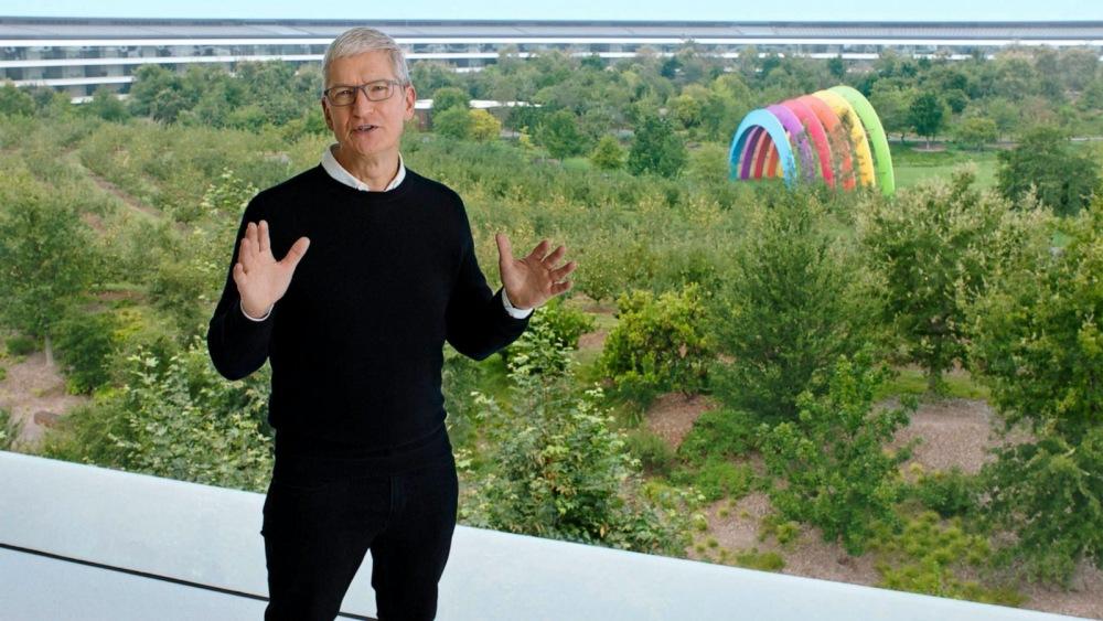Tim Cook at the September Apple Event