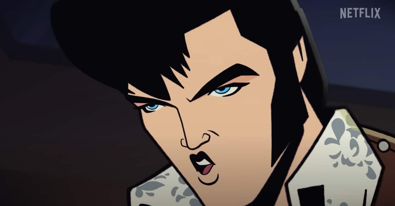 Elvis in Agent Elvis, the new Netflix animated series