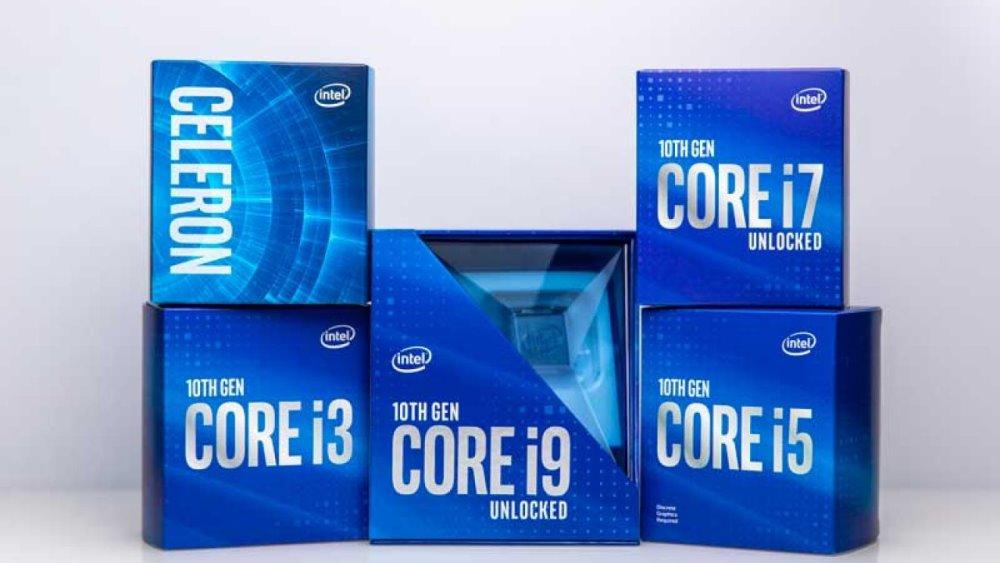 Intel core gaming processor range