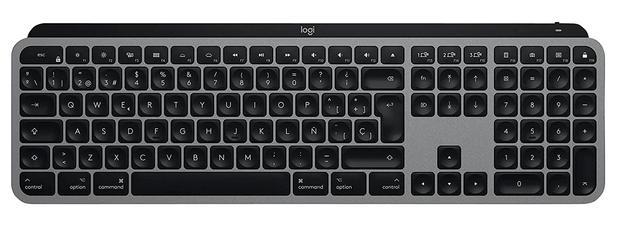 The Logitech MX Keys Advanced keyboard