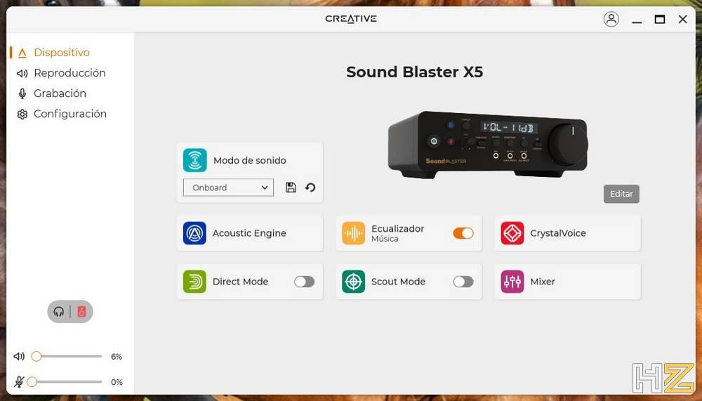 Sound Blaster X5