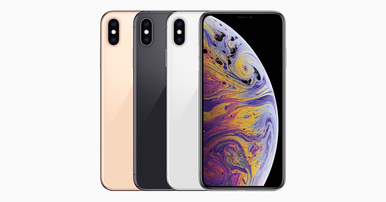 The iPhone Xs in all its colors