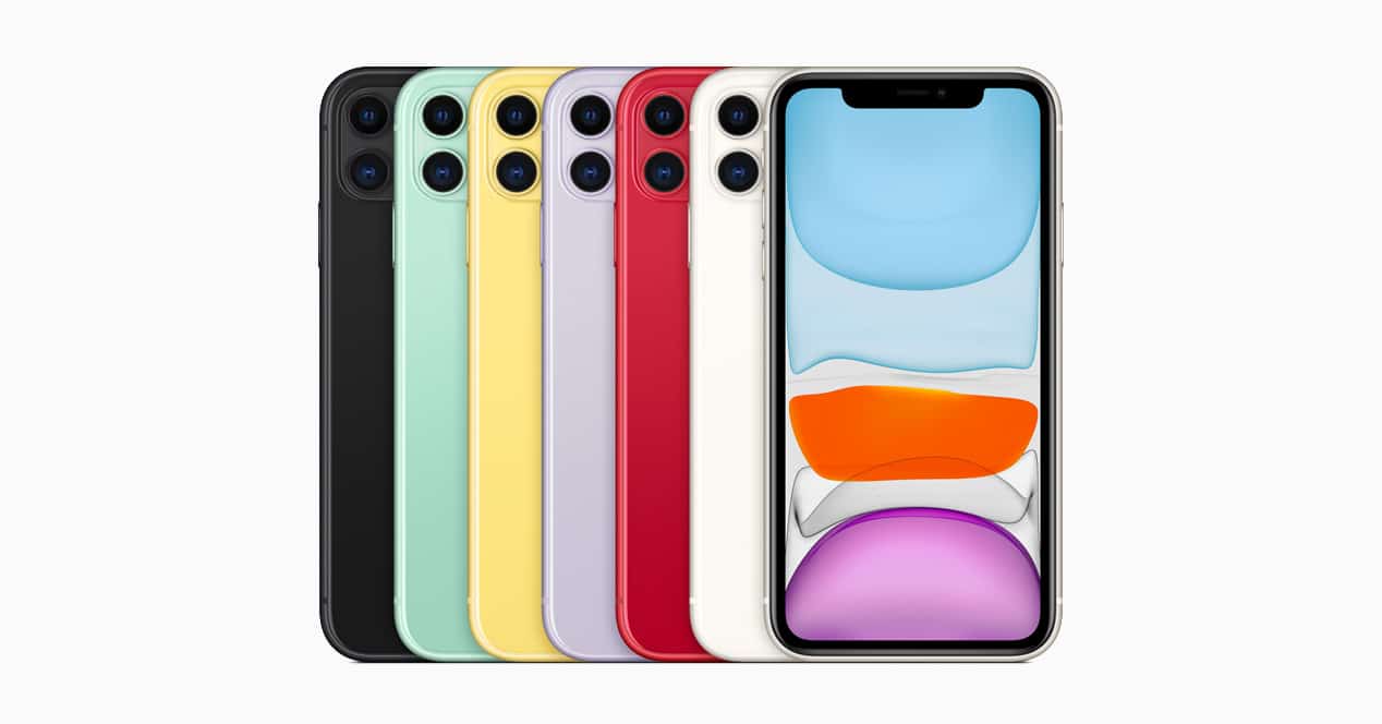 The iPhone 11 in all its colors