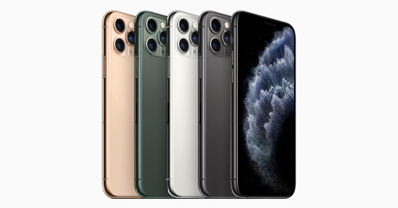 The iPhone 11 Pro in all its colors