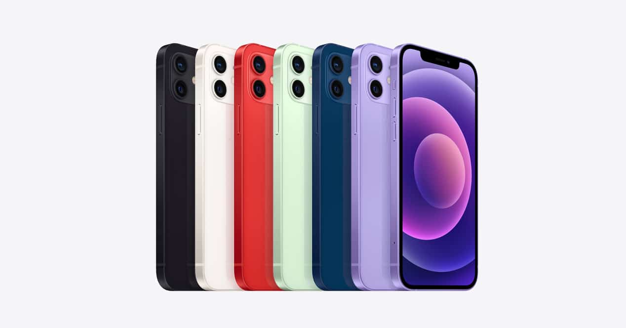 The iPhone 12 in all its colors
