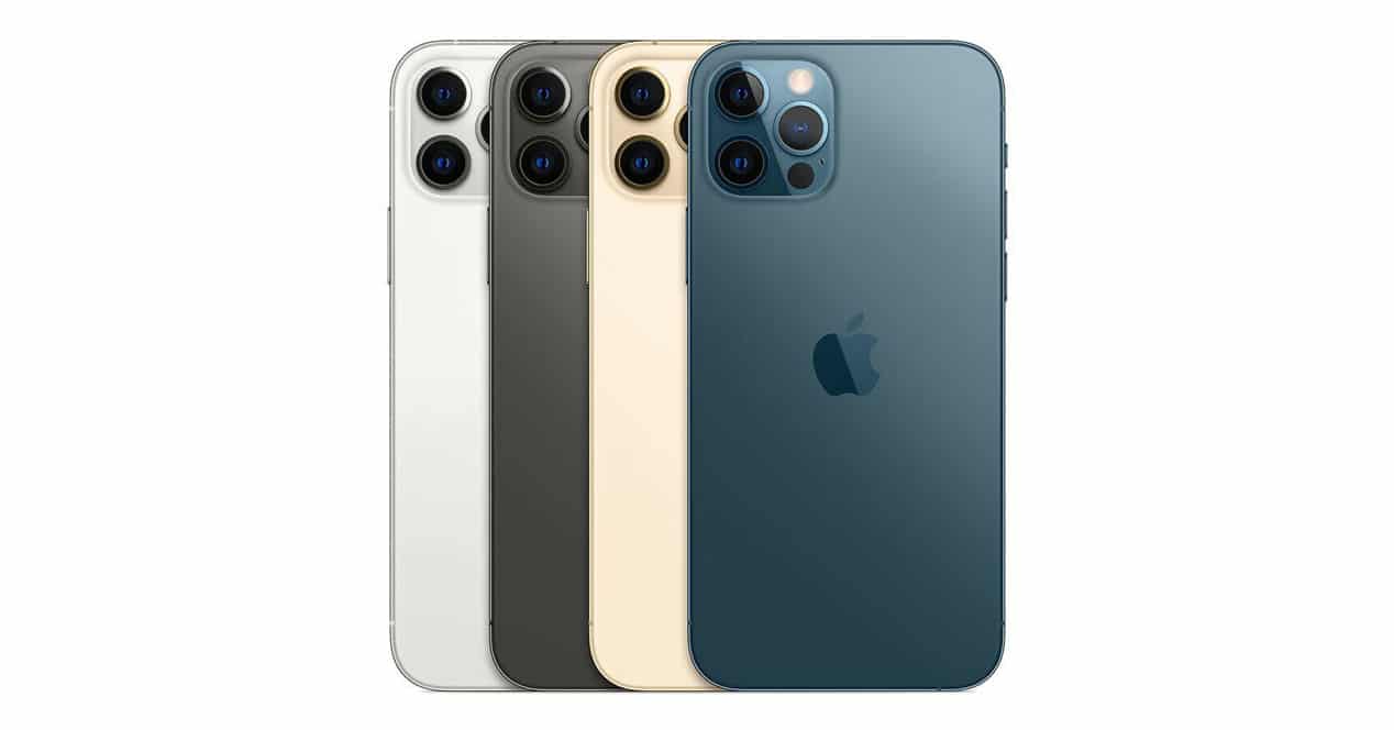 The iPhone 12 Pro in all its colors